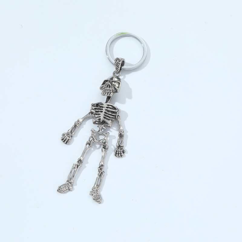 Cadou de sărbători de Halloween Craniu Breloc Pandantiv Nișă Metal Decor Breloc Pandantiv Geantă