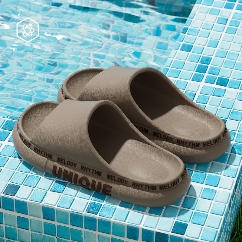 Мъжко лятно облекло за открито 2024 г., нови ева сандали за дома и дома, противоплъзгащи и устойчиви на миризми