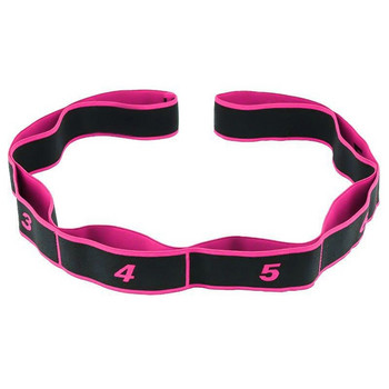 Γιόγκα Stretch Belt Digital Segmented Dance Body Shaping Elastic Rope Pose Training Assisted Resistance Stretching