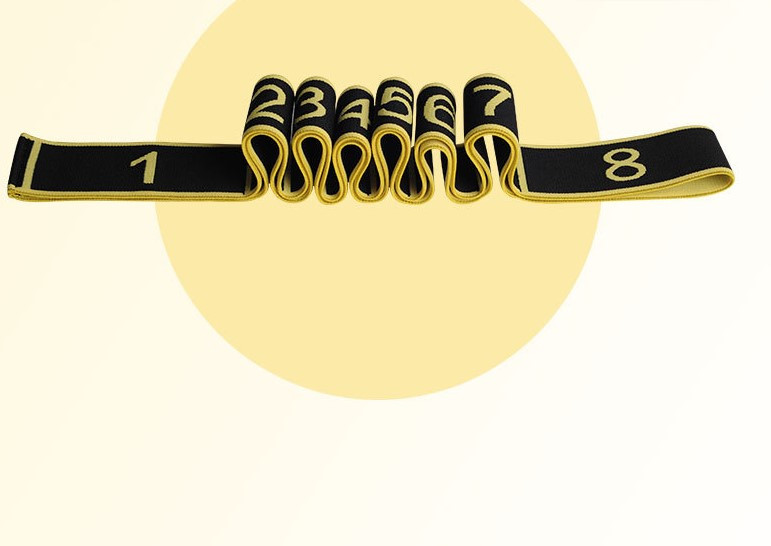 Pojas za rastezanje za jogu Digitalni segmentirani ples Elastično uže za oblikovanje tijela Vježbanje držanja Potpomognuto rastezanje s otporom