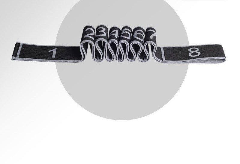 Pojas za rastezanje za jogu Digitalni segmentirani ples Elastično uže za oblikovanje tijela Vježbanje držanja Potpomognuto rastezanje s otporom