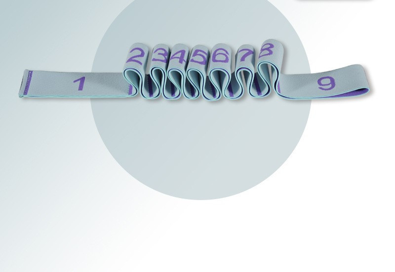 Pojas za rastezanje za jogu Digitalni segmentirani ples Elastično uže za oblikovanje tijela Vježbanje držanja Potpomognuto rastezanje s otporom
