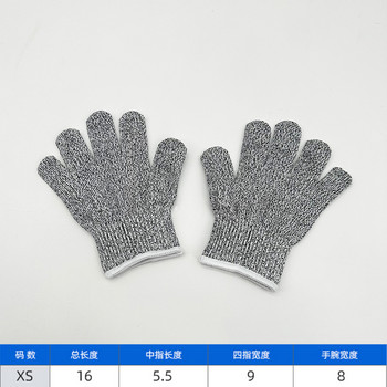 HPPE Five Level Anti-Cut Gloves Wear Resistant Anti-Cut Gloves Safety Protective Gloves Industrial Anti-Cut Gloves