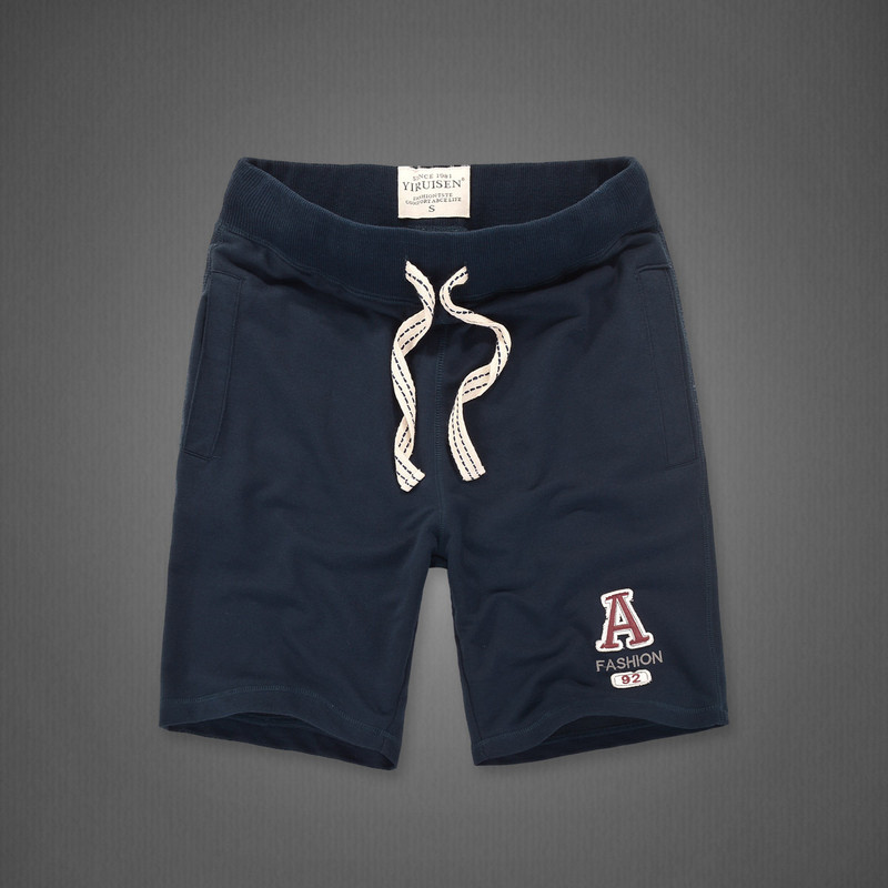 Pantaloni scurți sport largi pentru bărbați, transfrontalier, din bumbac spălat de vară Yiruisen Pantaloni trei sferturi cu șnur pantaloni scurți casual pentru bărbați