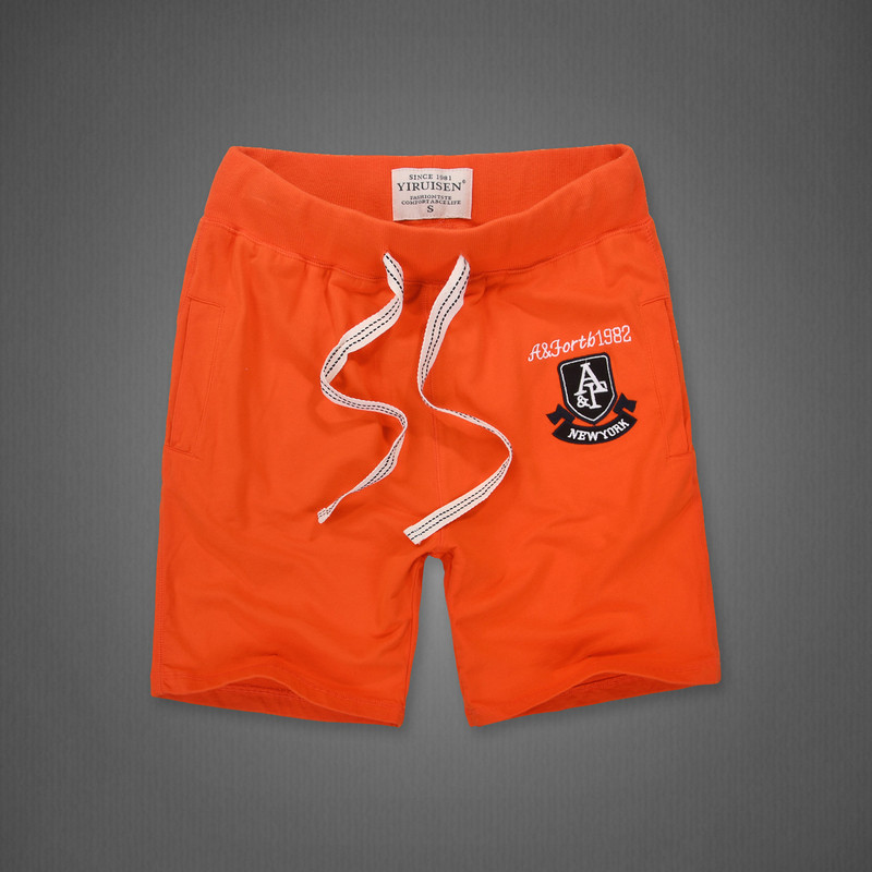 Pantaloni scurți sport largi pentru bărbați, transfrontalier, din bumbac spălat de vară Yiruisen Pantaloni trei sferturi cu șnur pantaloni scurți casual pentru bărbați