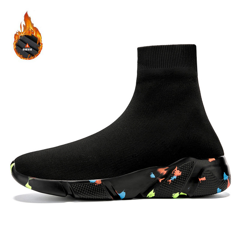 pantofi primavara si vara pantofi sport noi pentru cupluri inalti pantofi casual sosete pantofi tati pantofi transfrontaliere marime mare