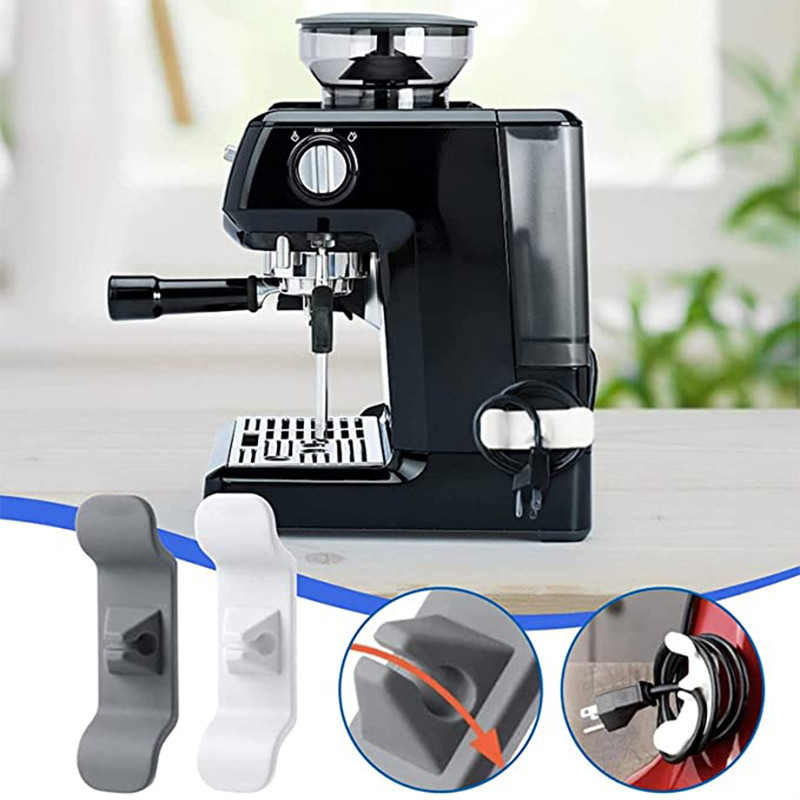 Prietaisų laido laikiklis 2 komplektų virtuvės maišytuvo kabelio apvyniojimo vielos laikymo priedas ir virvių laikikliai