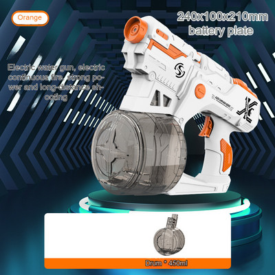 Ηλεκτρικό παιχνίδι με νεροπίστολο υπαίθριο καλοκαιρινό πάρτι στην πισίνα πάρτι μάχη μεγάλης χωρητικότητας πυροβόλο όπλο νερού διασκεδαστικό παιχνίδι με κάδο νερού