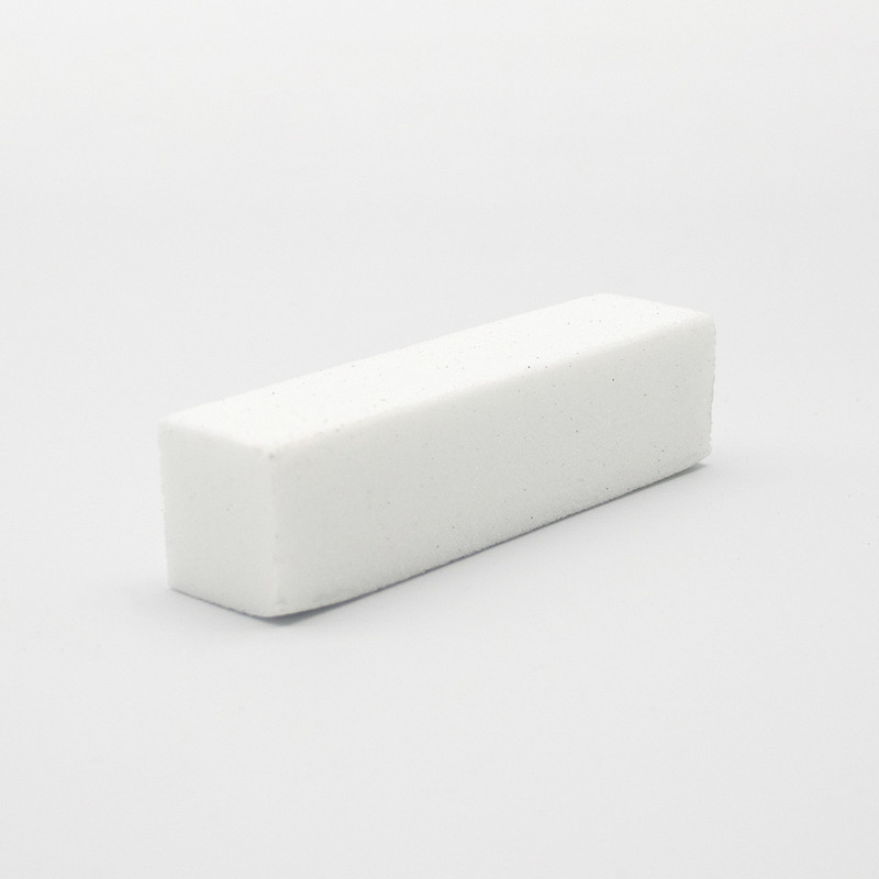 Комплект за маникюр от 5 части, инструменти за маникюр за оформяне и полиране, гъба, блок за полиране, четка от рог, черни ленти за полиране и триене