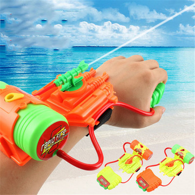 Veepüstoli mänguasjad Lõbusad pihusti randme käeshoitavad laste väljas rannamängud veemänguasi poistele Sport Suve püstolpüstol Relv kingitused