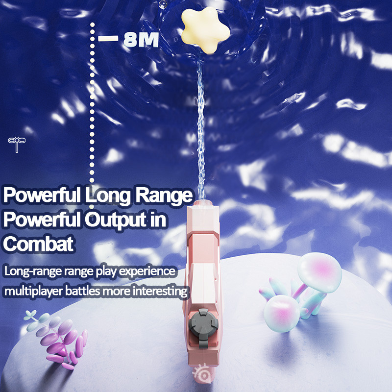 Παιδικό υπαίθριο παιχνίδι με διπλό τζετ νερό με όπλο για καλοκαιρινή παραλία Παίξτε Εργαλεία νερού Παραθαλάσσια πισίνα Παιχνίδια νερού με όπλο νερού