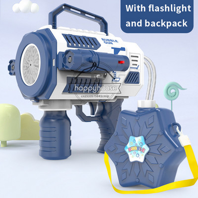 Astronaut Automa Bubble Machine for Kids Bubble Gun Rocket Launcher Bubble Blower Παιδικά Soap Bubble Maker Καλοκαιρινά παιχνίδια για εξωτερικούς χώρους