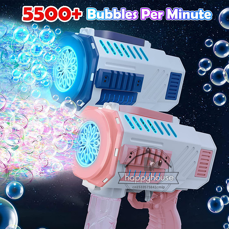 Astronaut Automa Bubble Machine for Kids Bubble Gun Rocket Launcher Bubble Blower Παιδικά Soap Bubble Maker Καλοκαιρινά παιχνίδια για εξωτερικούς χώρους