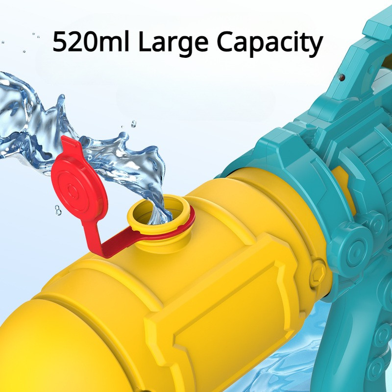 Детски ръчен воден пистолет с двойна глава Динозавър Жаба Плаж на открито Бедна играчка Воден пистолет за фестивала за пръскане с вода