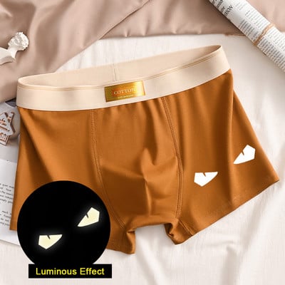 Луксозни мъжки гащи Мъжки памучни дишащи удобни боксерки Продавам къси панталони Мъжки гащи Големи гащички Бельо Подарък