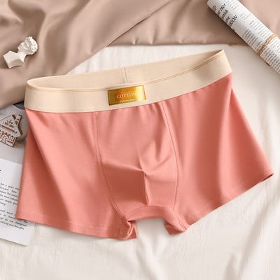 Луксозни мъжки гащи Мъжки памучни дишащи удобни боксерки Продавам къси панталони Мъжки гащи Големи гащички Бельо Подарък