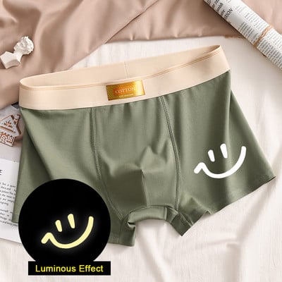 Луксозни мъжки гащи Мъжки памучни дишащи удобни боксерки Продавам къси панталони Мъжки гащи Големи гащички Бельо Подарък