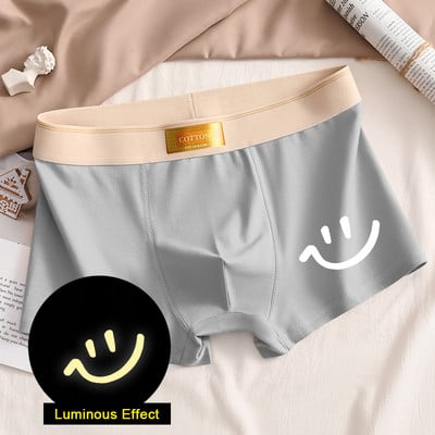 Луксозни мъжки гащи Мъжки памучни дишащи удобни боксерки Продавам къси панталони Мъжки гащи Големи гащички Бельо Подарък