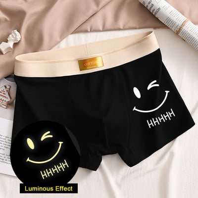 Луксозни мъжки гащи Мъжки памучни дишащи удобни боксерки Продавам къси панталони Мъжки гащи Големи гащички Бельо Подарък