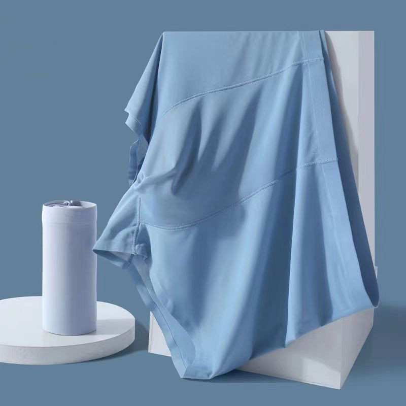 4 τεμάχια Traceless εσώρουχα Ανδρικά μποξεράκια Ice μεταξωτά εσώρουχα Λεπτά σώβρακα Sexy εσώρουχα αναπνεύσιμα ελαστικά εσώρουχα χονδρικής