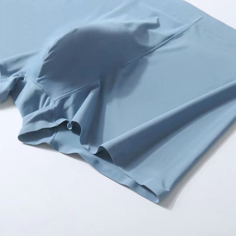 4 τεμάχια Traceless εσώρουχα Ανδρικά μποξεράκια Ice μεταξωτά εσώρουχα Λεπτά σώβρακα Sexy εσώρουχα αναπνεύσιμα ελαστικά εσώρουχα χονδρικής