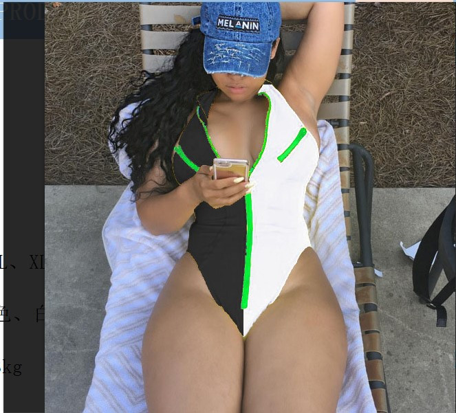 Határon átnyúló európai és amerikai külkereskedelmi népszerű fürdőruha push-up szexi bikini női egyrészes fürdőruha cipzárral raktáron