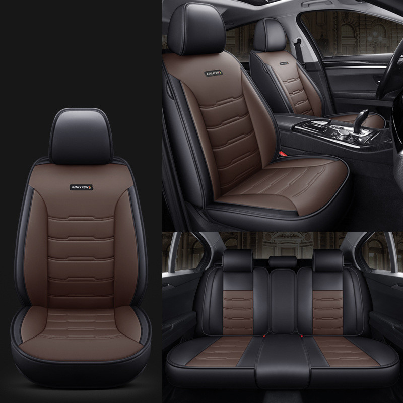 Novi jastuk za autosjedalicu Univerzalna sva godišnja doba Full Surround Navlaka za sjedalo Kožna navlaka za sjedalo Vanjska trgovina Jastuk za sjedalo Veleprodaja Jastuk za automobil Navlaka za sjedalo