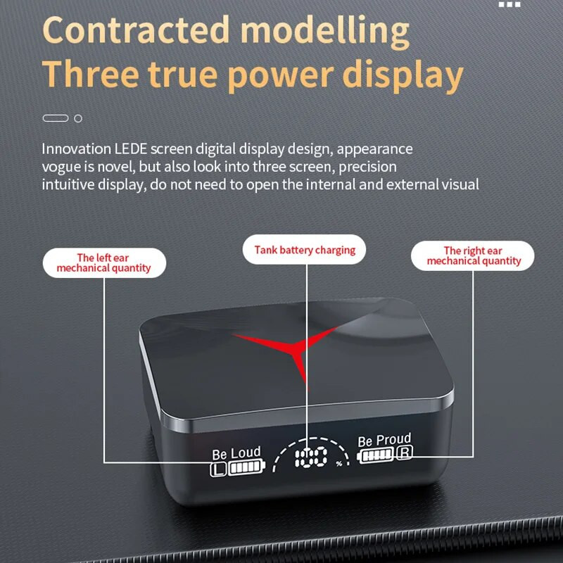 Originaalsed TWS M90 juhtmevabad kõrvaklapid mängukõrvaklapid Bluetooth 5.3 sportkõrvaklapid mikrofoniga juhtmevaba peakomplektiga iPhone Xiaomi jaoks