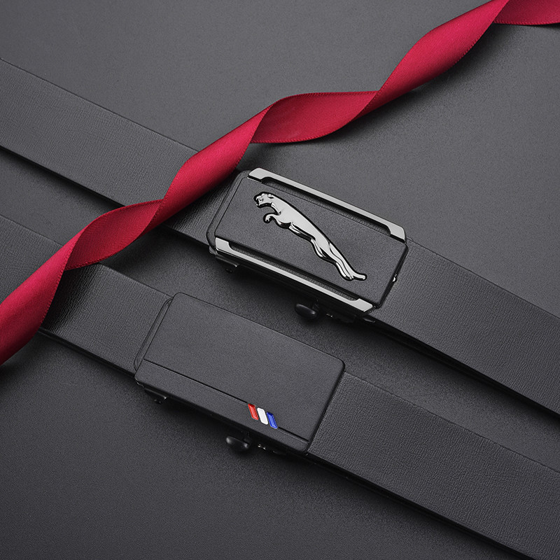 Fashion Business Férfi Öv Valódi Luxus Márka Öv Automatikus csatos öv PU bőr puha öv Cargo nadrágokkal Farmer öv