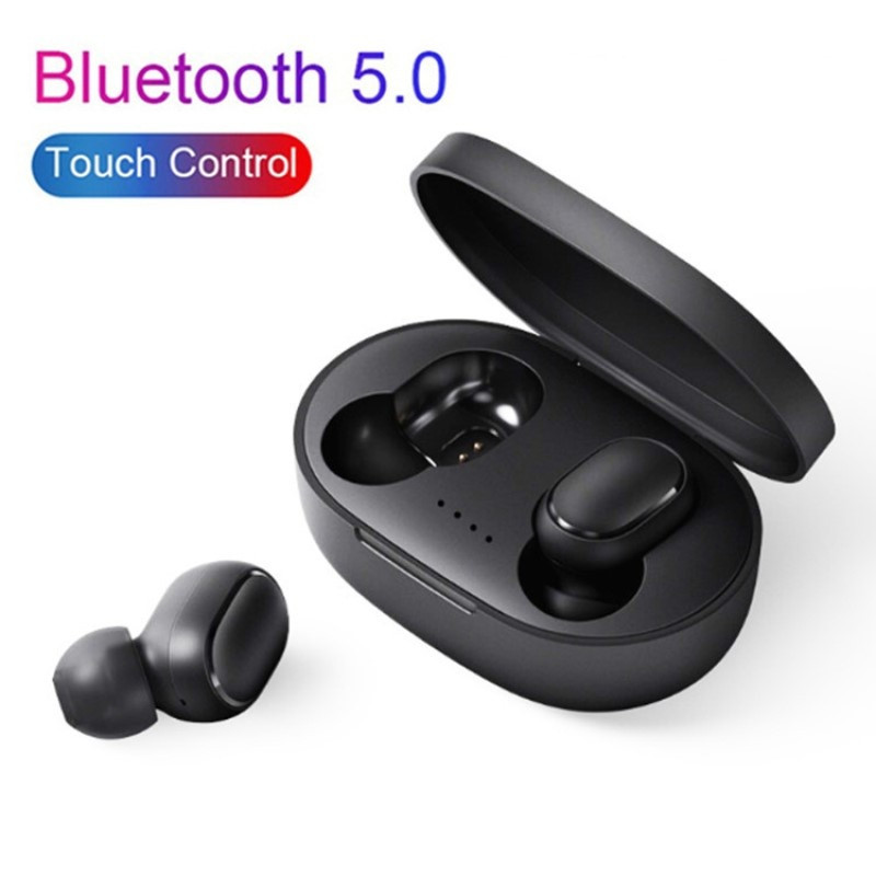 Eredeti A6S TWS Headset Vezeték nélküli fülhallgató Bluetooth fejhallgató Sport Stereo Fone Bluetooth fülhallgató Xiaomi Huawei iPhone-hoz