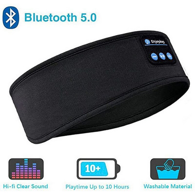 Fone Bluetooth Kõrvaklapid Sport Sleeping Peapael Elastne Juhtmeta Kõrvaklapid Muusika Silmamask Juhtmevaba Bluetooth Peakomplekt Peapael