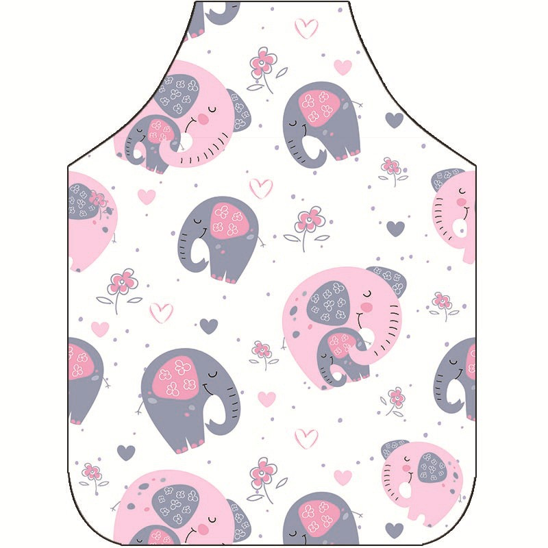 Amazon visokovrijedna prekogranična jednodijelna radna odjeća Slatka crtana mačkica Kuhinjski stolnjak s digitalnim tiskom