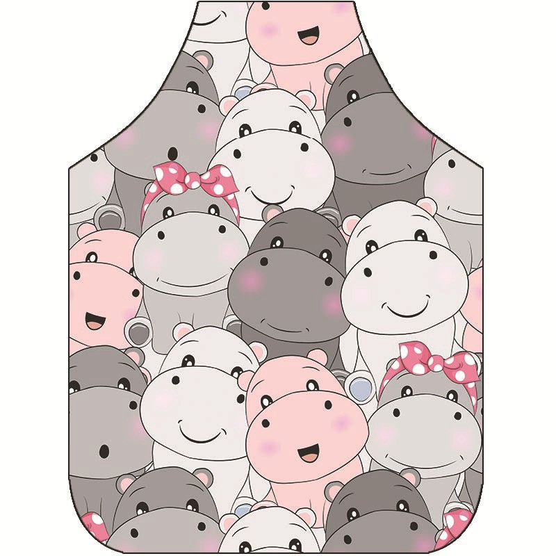 Amazon visokovrijedna prekogranična jednodijelna radna odjeća Slatka crtana mačkica Kuhinjski stolnjak s digitalnim tiskom