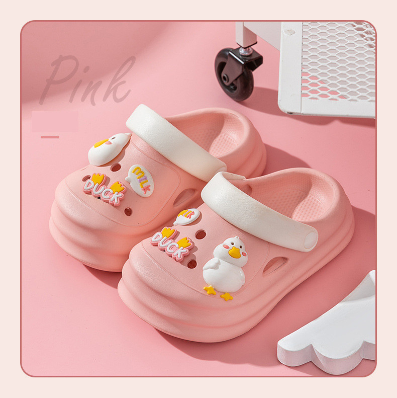 EVA животински детски сабо момичета сладки анимационни връхни дрехи чехли малки, средни и големи детски чехли с меко дъно за момчета