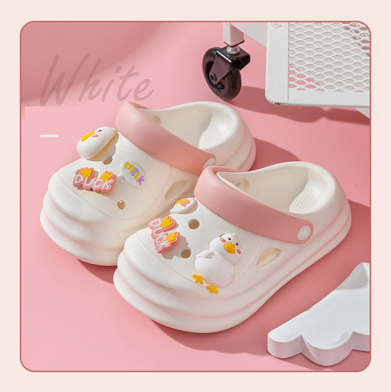 EVA животински детски сабо момичета сладки анимационни връхни дрехи чехли малки, средни и големи детски чехли с меко дъно за момчета