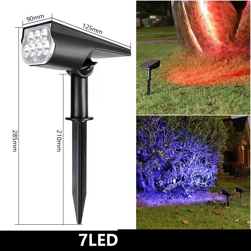 Naujas saulės lauko vandeniui atsparus medžio apšvietimas itin ryškus apvalus sodo apšvietimas vejos sodo dekoratyvinio apšvietimo prožektorius