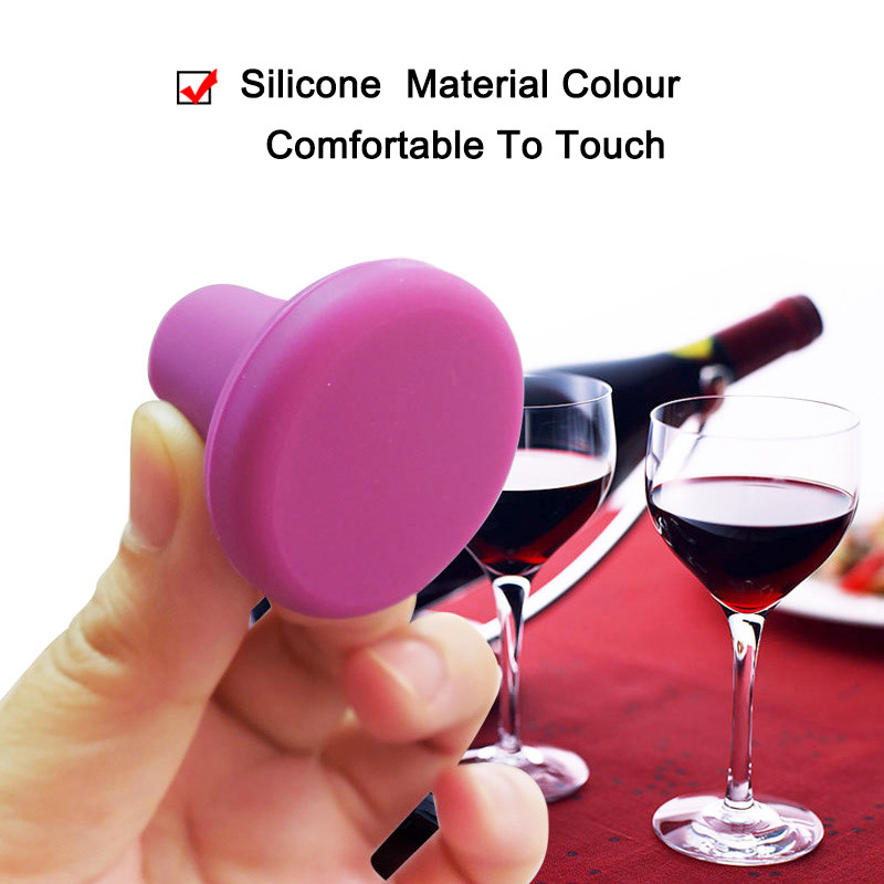 1 db Élelmiszer minőségű szilikon dugó szivárgásmentes tömítő sör vörösbor fűszerezés frissen eltartható palackkupak univerzális gumi szagtalan