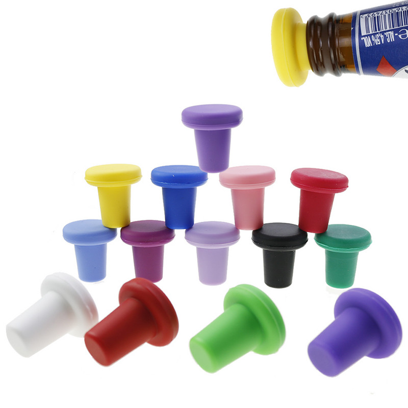 1 db Élelmiszer minőségű szilikon dugó szivárgásmentes tömítő sör vörösbor fűszerezés frissen eltartható palackkupak univerzális gumi szagtalan