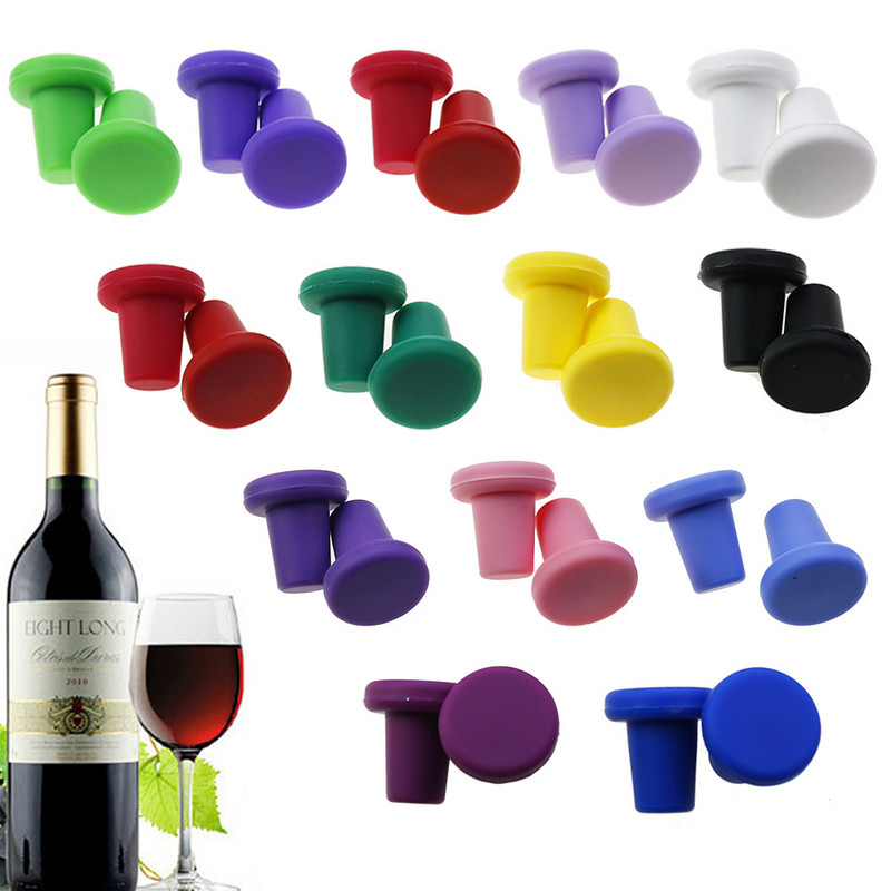 1 db Élelmiszer minőségű szilikon dugó szivárgásmentes tömítő sör vörösbor fűszerezés frissen eltartható palackkupak univerzális gumi szagtalan