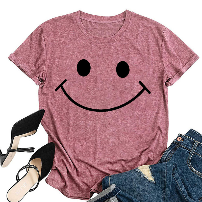 Europska i američka vanjskotrgovinska ženska modna majica s okruglim izrezom i pismom široka ženska majica kratkih rukava JP0045