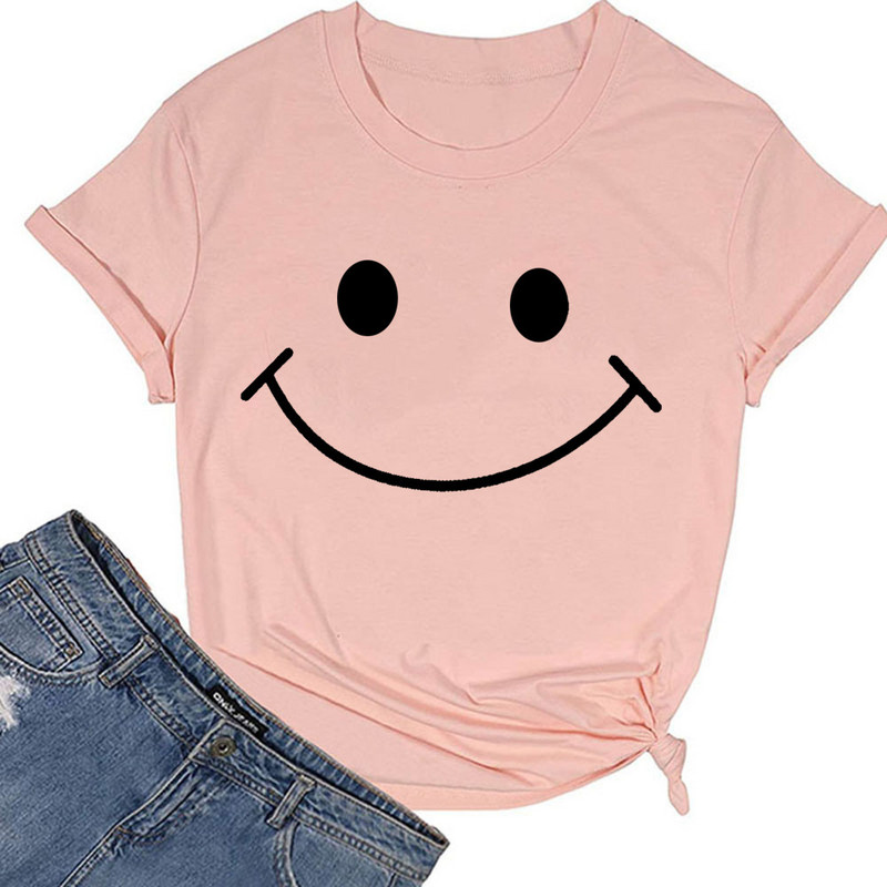 Europska i američka vanjskotrgovinska ženska modna majica s okruglim izrezom i pismom široka ženska majica kratkih rukava JP0045