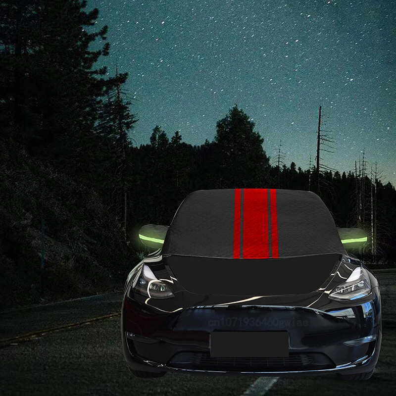 Sedam/SUV biezas automašīnas āra sniega pārsegs automašīnas ārējais vējstikla pārsega aizsargpārklājs sniega necaurlaidīgs pretaizsalšanas saulessarga aizsargs