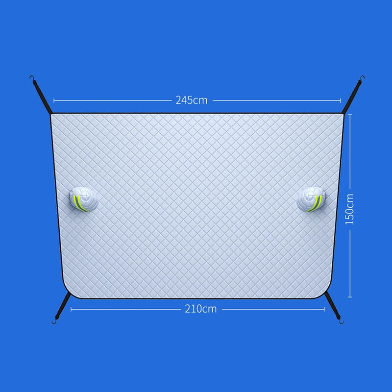 Automašīnas sniega pārsegs vējstikls saulessargs priekšējais vējstikla pārsegs āra ūdensnecaurlaidīgs automašīnas pārsegs pret ledus aizsalšanas aizsargs ārējais vāks