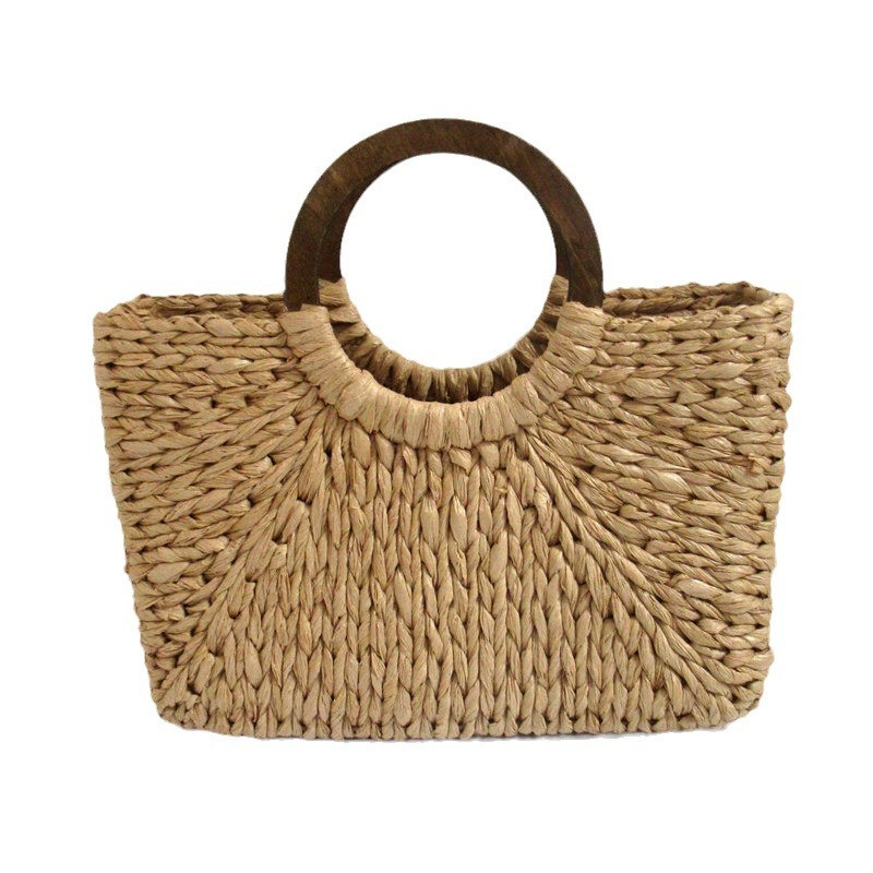 Ručno izrađena pletena košara Vrhunska poklon kutija Četvrtasta pletena košara za pohranu Prijenosna košara Kreativna poklon kutija Pohrana darova