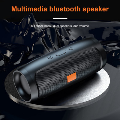Bluetooth kõlar Kahe kõlariga Stereo välistingimustes Tfusb taasesitus Fm hääledastus kaasaskantav bassikõlar 50 juhtmevaba kõlar