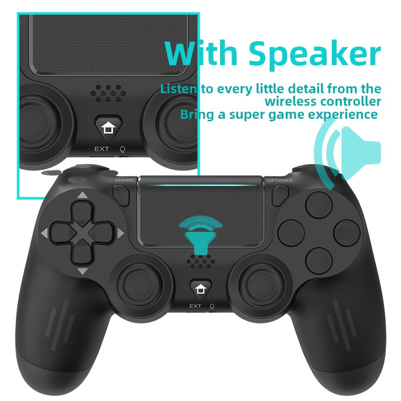 DATA FROG Bluetooth-kompatibilni kontroler za igre za PS4/Slim/Pro Bežični gamepad za PC Dual Vibration Joystick za IOS/Android