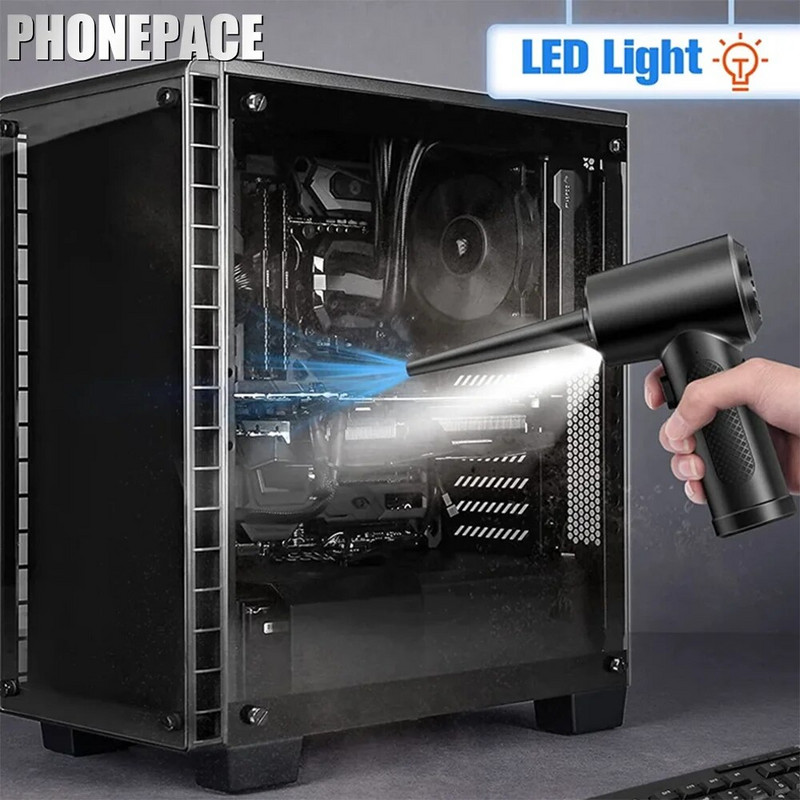 50000 p/min suruõhutolmupuhur, juhtmeta kaasaskantav laetav juhtmevaba elektriline õhuklaviatuur elektroonikapuhastaja tolmupuhur