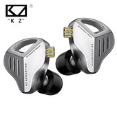 KZ ZVX Austiņas Dynamic HIFI Bass Austiņas In Ear Monitor Austiņas Sporta trokšņus slāpējošas austiņas