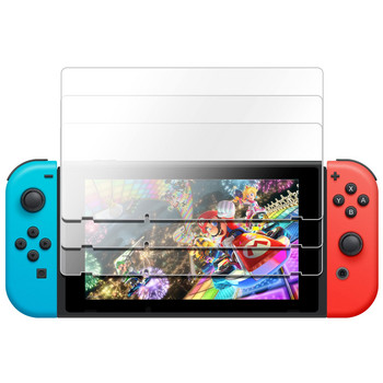 Συμβατό προστατευτικό οθόνης Tempered Glass-Nintendo Switc/ Switch Lite/ Switch OLED Hard Protector Film for Switch Game Console