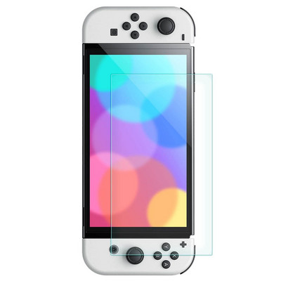 Grūdinto stiklo ekrano apsauga, suderinama - Nintendo Switc / Switch Lite / Switch OLED kieta apsauginė plėvelė, skirta Switch žaidimų konsolei